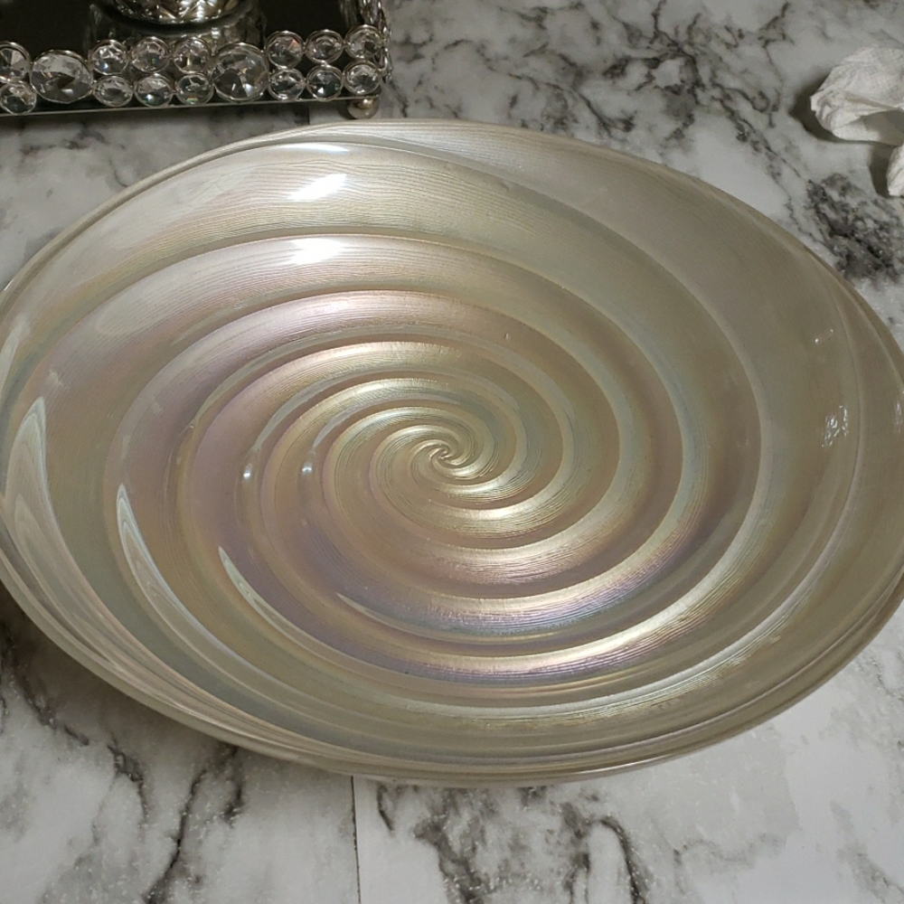 Bandeja de cristal